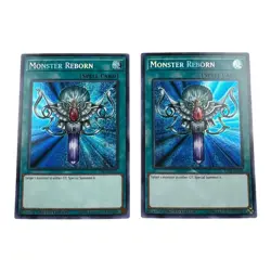 Yu-Gi-Oh! Monster Reborn TN19-EN011 2019 LP Gold Sarcophagus Tin – Lot of 2 - Image 1