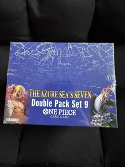 One Piece Card Game Azure Sea's Seven Double Pack Set 9 Booster Box🔥New Sealed - Image 4