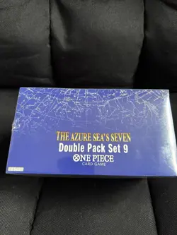 One Piece Card Game Azure Sea's Seven Double Pack Set 9 Booster Box🔥New Sealed - Image 5