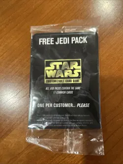 Star Wars CCG Factory Sealed Jedi Pack Card Game - Image 1