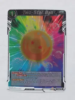 Two-Star Ball P-084 Foil Promo Trading Card Dragon Ball Super NM - Image 1
