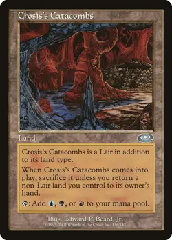 Crosis's Catacombs Planeshift NM Land Uncommon MAGIC GATHERING CARD ABUGames - Image 1