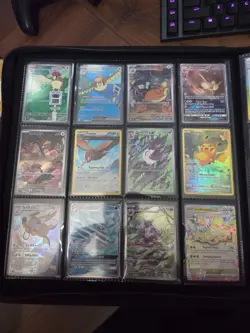 Pokemon Card Lot - High Rarity, Binder Included, plus Bulk, plus 25 Top Loaders - Image 2