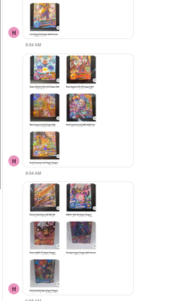 Custom Private Bundle Of 136 Dragon Ball Heroes Cards Hoghunt-10 Reserved - Image 4