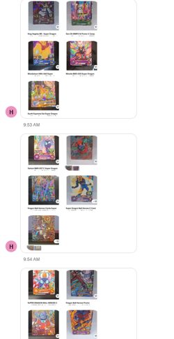Custom Private Bundle Of 136 Dragon Ball Heroes Cards Hoghunt-10 Reserved - Image 5