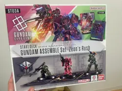 Gundam Card Game Start Deck ST03A Gundam Assemble Set Zeon's Rush 2025 NEW JAPAN - Image 1
