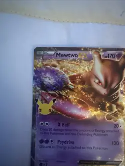 Pokemon TCG Mewtwo EX 54/99 Celebrations Classic Collection Holo Card - Image 2