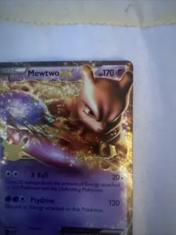 Pokemon TCG Mewtwo EX 54/99 Celebrations Classic Collection Holo Card - Image 3