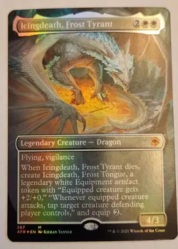 Icingdeath, Frost Tyrant (Borderless) Adventures in the Forgotten Realms Foil - Image 1