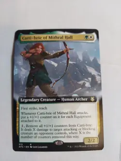 Catti-brie of Mithral Hall (Extended Art) Commander: Adventures in the Forgotten - Image 1