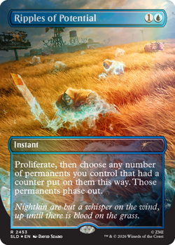 PRESALE - Ripples of Potential FOIL - Secret Lair x Fallout: Rad - NM - Image 1