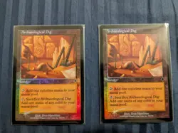 2x Archaeological Dig - FOIL - Invasion - MTG - Magic the Gathering LP - Image 3