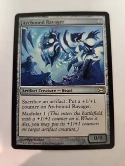 MTG Arcbound Ravager - Modern Masters FOIL LP Magic the Gathering - Image 1