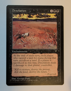 {1x} ~ Desolation ~ Near Mint EDH MTG Magic the gathering Visions **Startropic** - Image 1