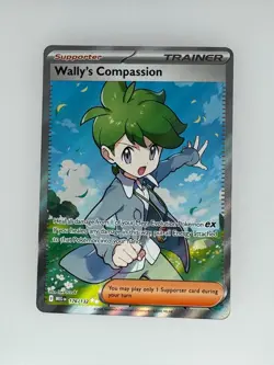 2025 Pokemon Mega Evolution Wally's Compassion 176/132 NM - Image 1