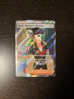 Team Rocket's Proton - 227/182 - Ultra Rare NM, English Pokemon Destined Rivals - Image 1