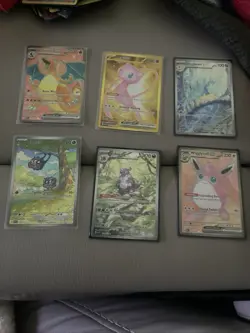 Pokemon TCG 151 Collection Lot – Charizard ex, Mew ex, Dragonair IR, Ect - Image 1