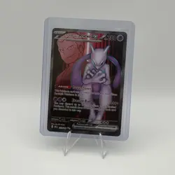 Pokemon TCG Team Rocket's Mewtwo Ex 213/182 Sv10 Ultra Rare Holo Basic 280 HP - Image 1