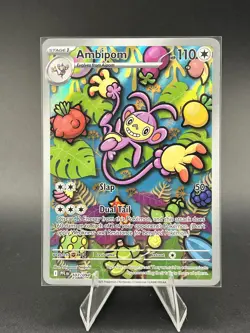 Ambipom 107/94 - Phantasmal Flames - Illustration Rare - Pokemon TCG - NM/M - Image 1