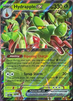 Hydrapple ex Double Rare - 014/142 - Stellar Crown Pokemon 2024 - Image 1