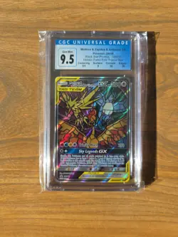 2019 Pokemon Moltres Zapdos Articuno GX Black Star Promo Hidden Fates CGC 9.5/10 - Image 1