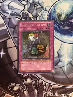 (SRH) Treacherous Trap Hole CSOC-EN089 Secret Rare Unlimited Edition VLP - Image 1