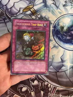 (SRH) Treacherous Trap Hole CSOC-EN089 Secret Rare Unlimited Edition VLP - Image 2