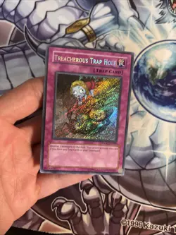 (SRH) Treacherous Trap Hole CSOC-EN089 Secret Rare Unlimited Edition VLP - Image 3