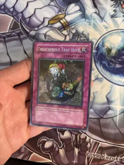 (SRH) Treacherous Trap Hole CSOC-EN089 Secret Rare Unlimited Edition VLP - Image 4