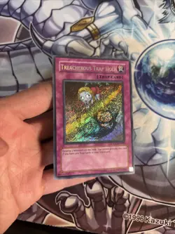 (SRH) Treacherous Trap Hole CSOC-EN089 Secret Rare Unlimited Edition VLP - Image 5