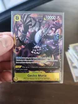 Gecko Moria OP14-104 SR Alt Art Mint Condition | One Piece TCG English - Image 1