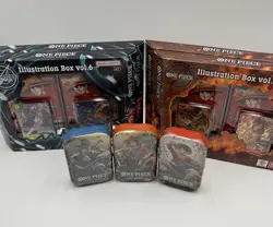 One Piece TCG Lot - Illustration Box Vol. 5 & 6 - Tin Pack Set Vol. 2 Sealed - Image 2