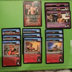 WWE WWF Raw Deal CCG The Boogeyman Lot Of 13 Cards - Image 1