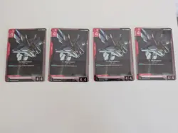 Gundam Card Game 4x Xi Gundam & Hathaway Noa (ST08 Release Promo) New Sealed - Image 1