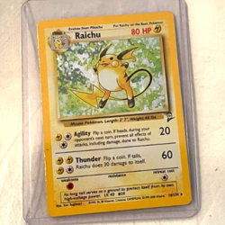Pokemon Card Raichu 80HP Stage 1 Holo Rare 16/130 Trading Card - Image 1