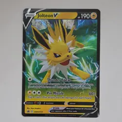Jolteon V SWSH151 SWSH: Sword & Shield Promo Cards Holo - Image 1