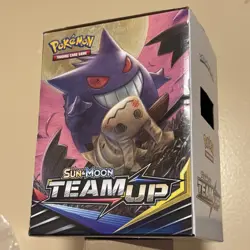 2019 Pokemon Sun & Moon Team Up Retail Dollar Tree Display Box No Packs - Image 2