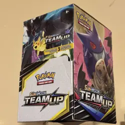 2019 Pokemon Sun & Moon Team Up Retail Dollar Tree Display Box No Packs - Image 5