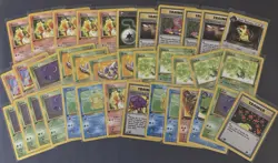 1st Ed Team Rocket Dark Charmeleon, Psyduck and Other WOTC Pokemon Card Lot EXC - Image 1