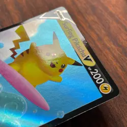 Pokemon TCG Surfing Pikachu V 008/025 Celebrations Holo Card - Image 2