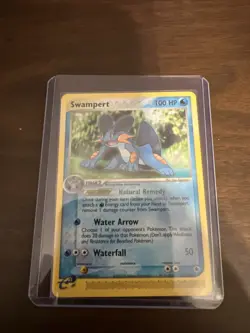 Pokemon TCG Swampert EX Ruby and Sapphire Card 23/109 Regular Rare - Image 1