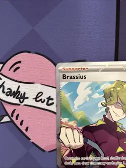 Brassius 135/131 Prismatic Evolutions (PRE) NM Full Art Pokemon Card - Image 4