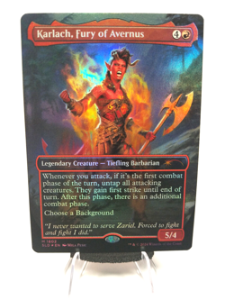 Karlach, Fury Of Avernus Secret Lair Rainbow Foil x1 #1802 - Image 1