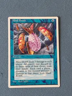 Mind Bomb, Fourth Edition, Magic the Gathering MTG - Image 1