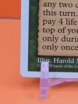 🟢🟢🟢 1997 Magic The Gathering SYLVAN LIBRARY 5TH EDITION PLAYED 🟢🟢🟢 - Image 2