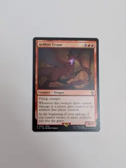 MTG - Hellkite Tyrant - Commander: Final Fantasy NM/M Condition - Image 1