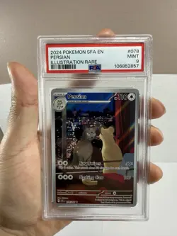 Pokemon Persian 078/064 Shrouded Fable Illustration Rare PSA 9 - Image 2