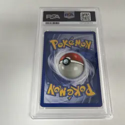 1999 POKEMON FOSSIL #5 GENGAR-HOLO PSA 7 - Image 3