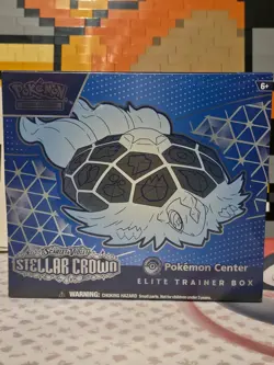 Pokemon TCG Scarlet & Violet Stellar Crown Pokemon Center ETB - Image 1