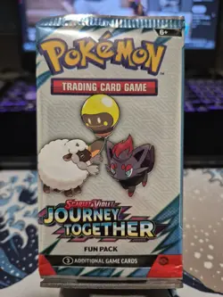 Pokemon TCG Journey Together Fun Pack SEALED ERROR PACK - Image 1